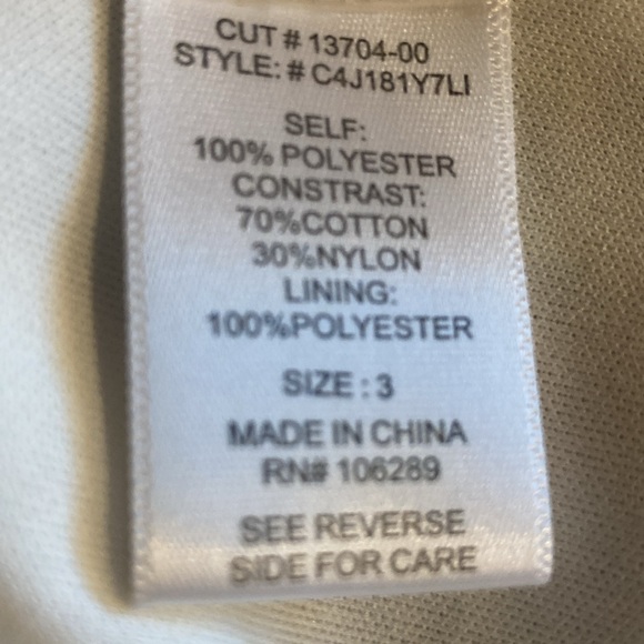 Size 3 Trixxi Navy Lace and Floral Spaghetti Strap Dress - Picture 16 of 16